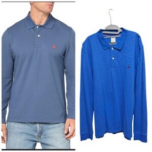 Brooks Brothers Long Sleeve Polo XXL Blue
